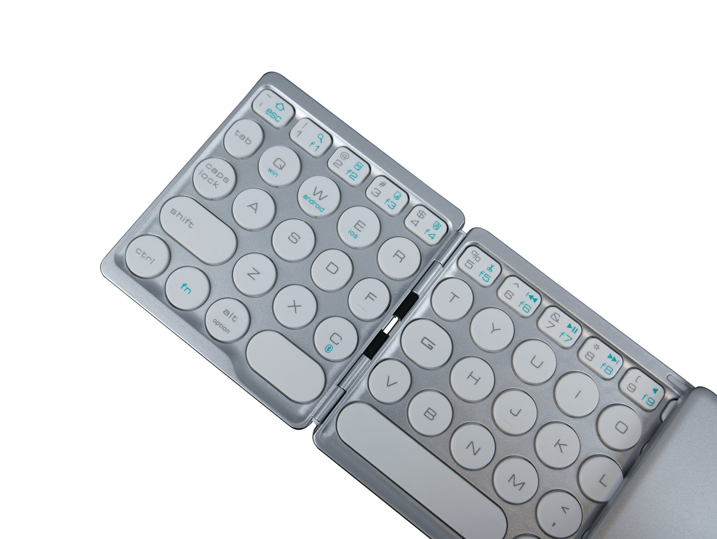 Kompaktní, stylová, skládací Bluetooth klávesnice s touchpadem CLAW BS120